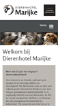 Mobile Screenshot of dierenhotelmarijke.nl